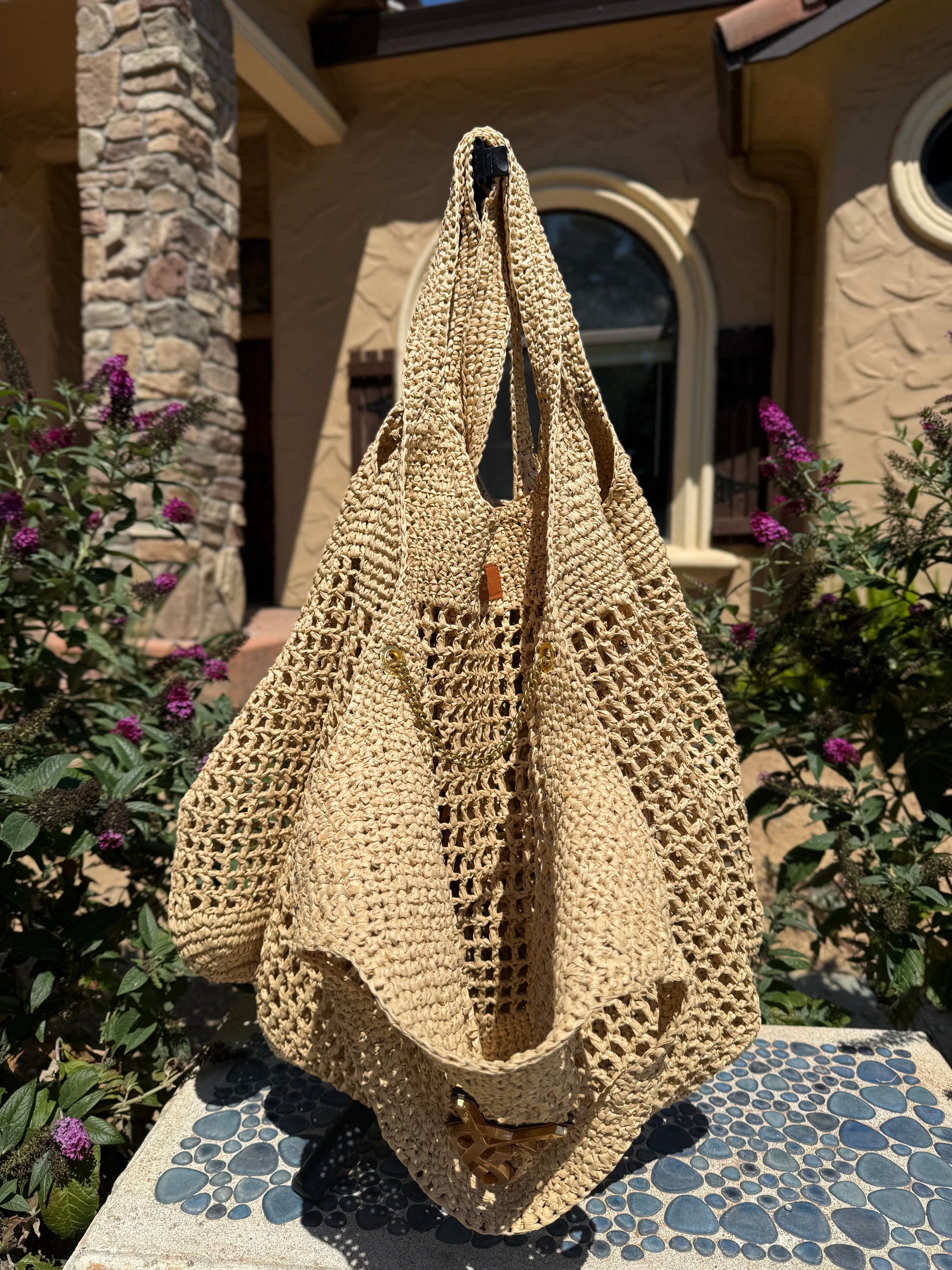 RAFFIA BAG