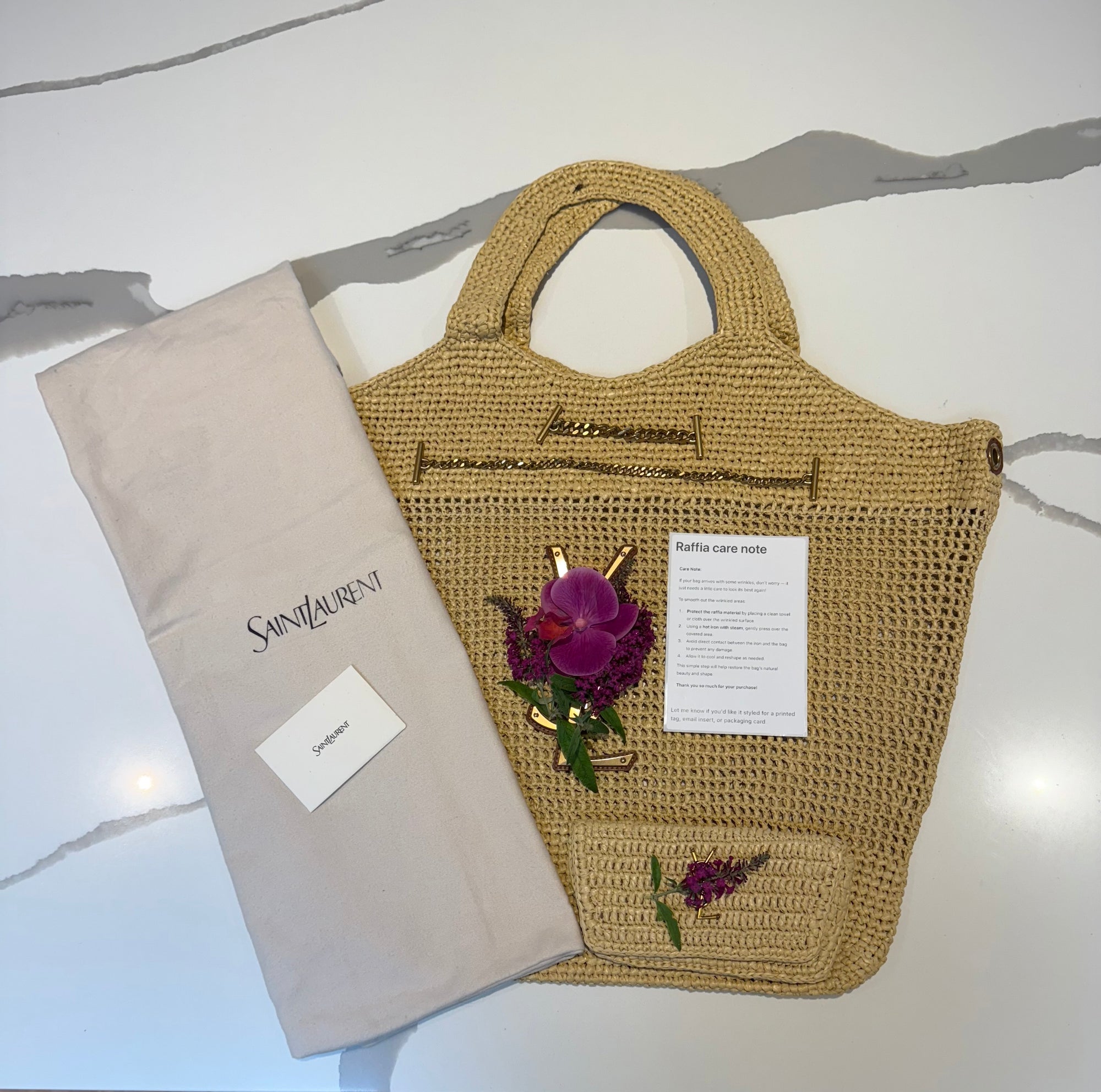 MASTER QUALITY RAFFIA BAG 🌸